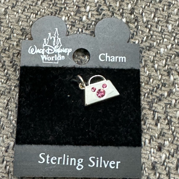 Disney Jewelry - VINTAGE Walt Disney World Sterling Silver Handbag Charm NWT